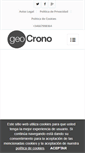 Mobile Screenshot of geocrono.com